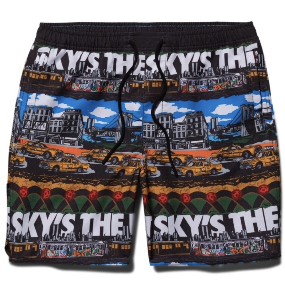 Stance X Biggie Smalls Notorious B I G Complex Athletic Shorts L